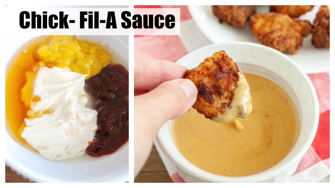 HOW TO MAKE CHICK-FIL-A-SAUCE