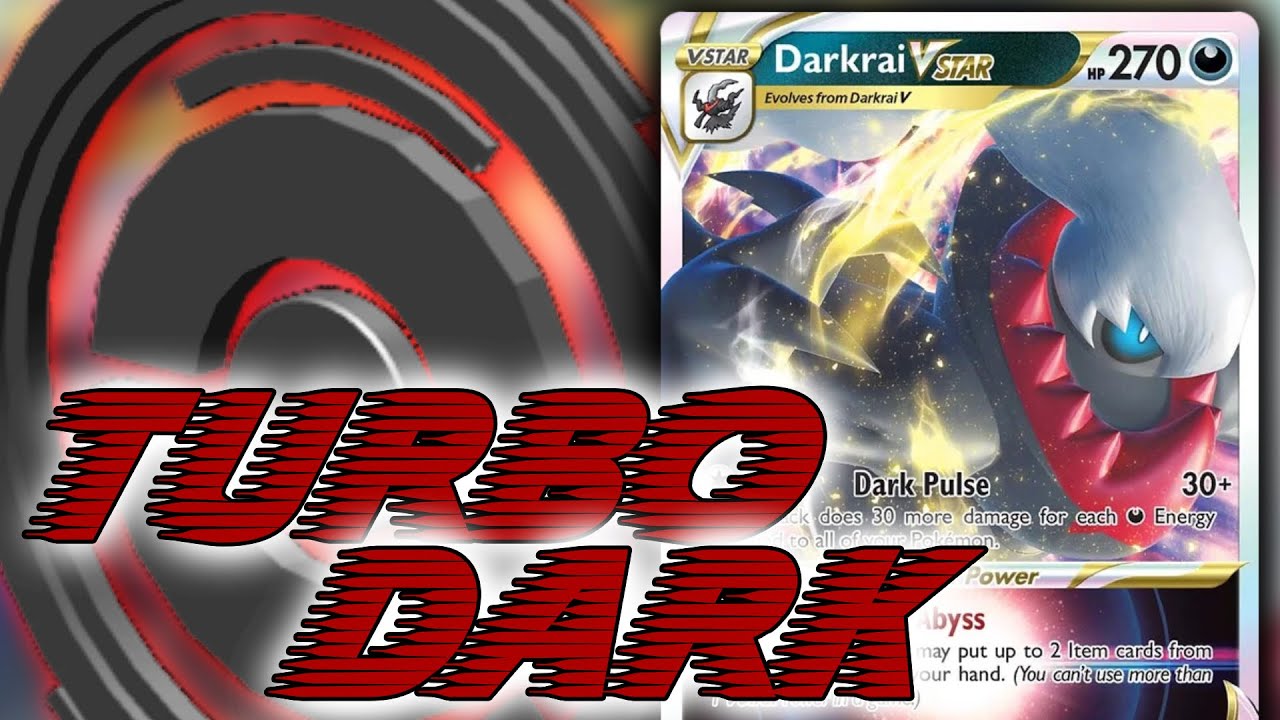 Darkrai VSTAR with PokéStop! - Pokémon TCG Deck Profile - Turbo Dark?!?! - Pokemon GO