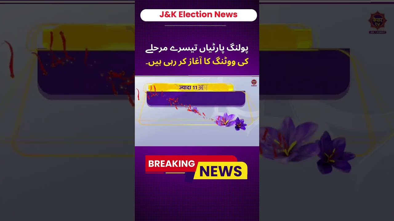 JK Elections 2024: Polling Parties Embark on Third Phase Voting