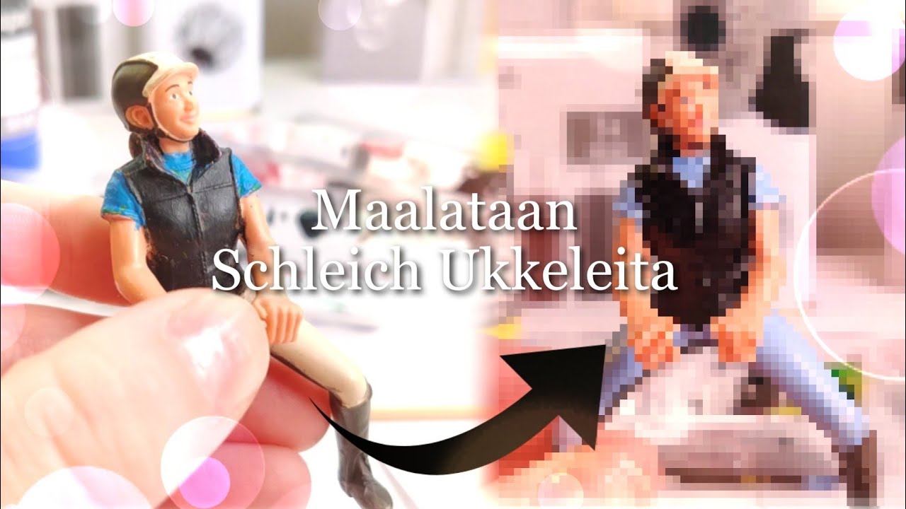 MAALATAAN SCHLEICH UKKELEITA🎨🖌️