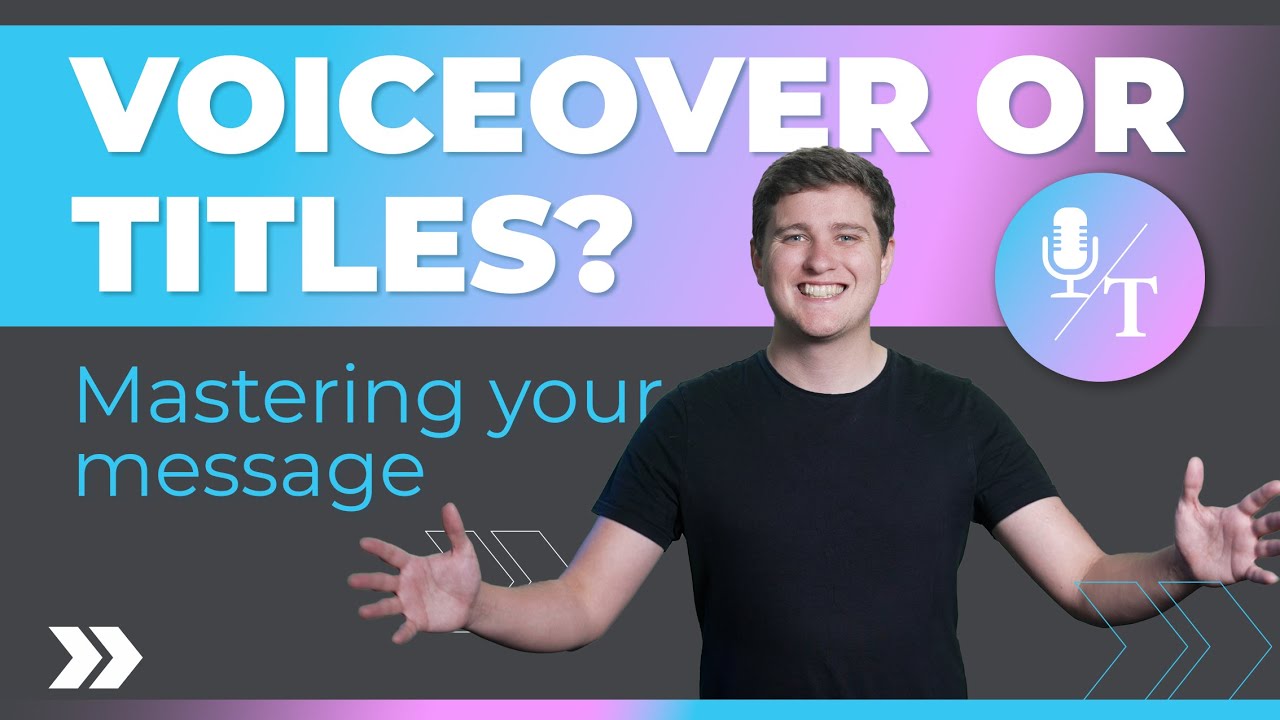 Voiceover vs Titles: Exploring the Best Animated Video Strategy for Your Message