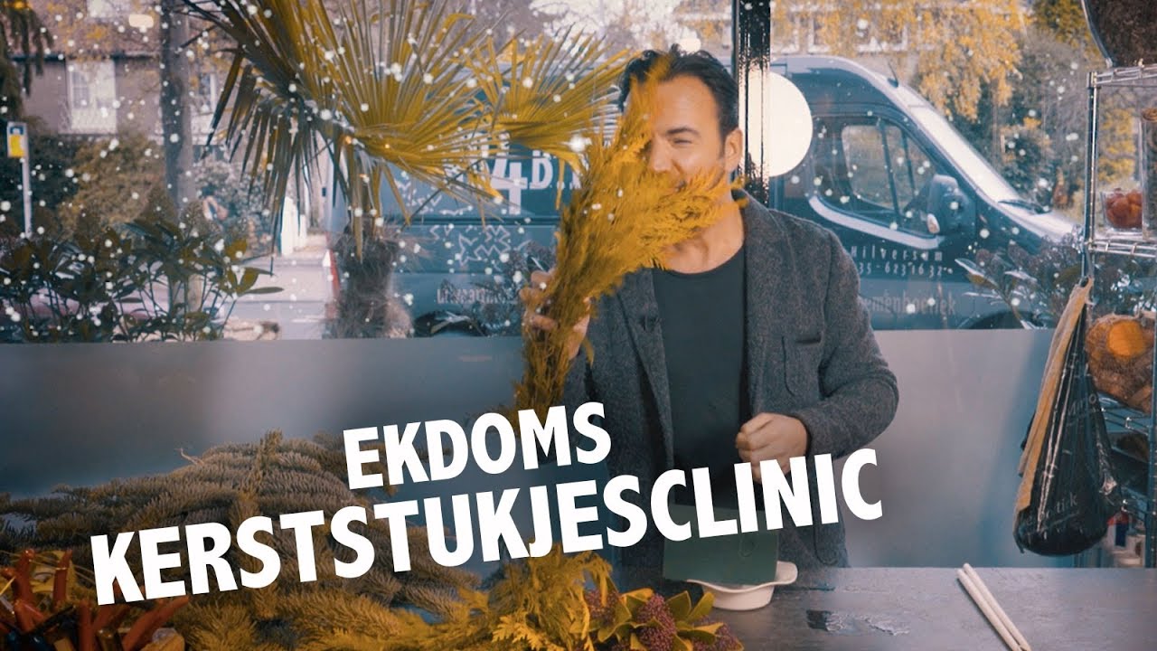 Kerststukjes maken met Gerard Ekdom - Ekdom in de Ochtend