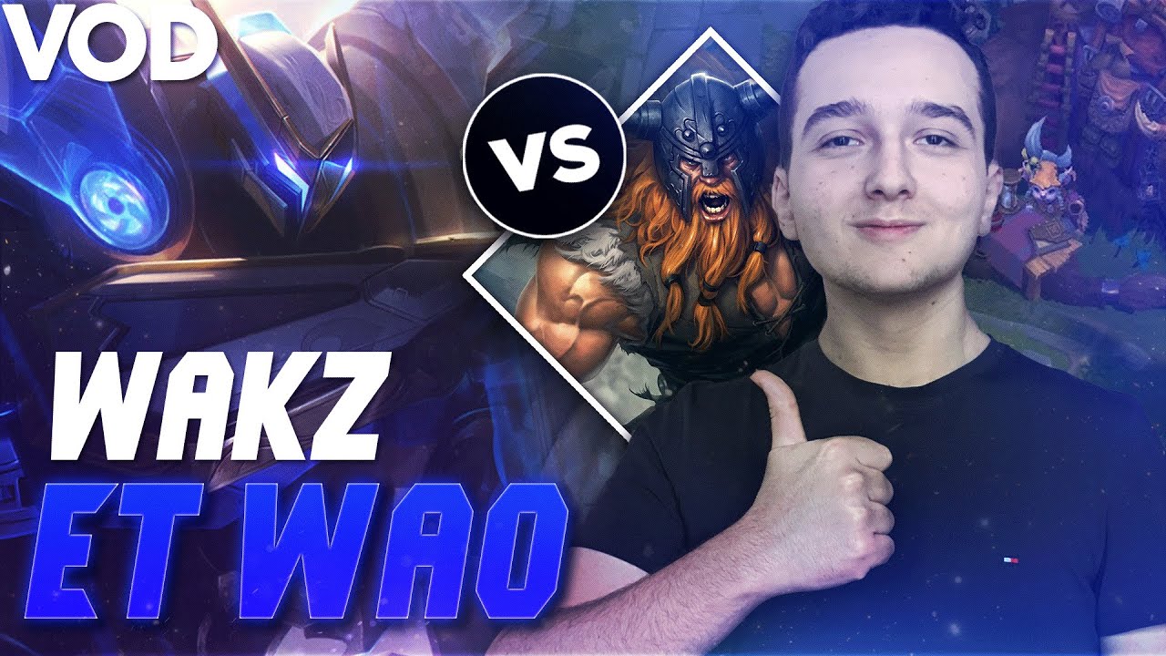 ON TOMBE AVEC WAKZ CONTRE WAO - SoloQ Challenger Top - Garen vs Olaf - Patch 14.11