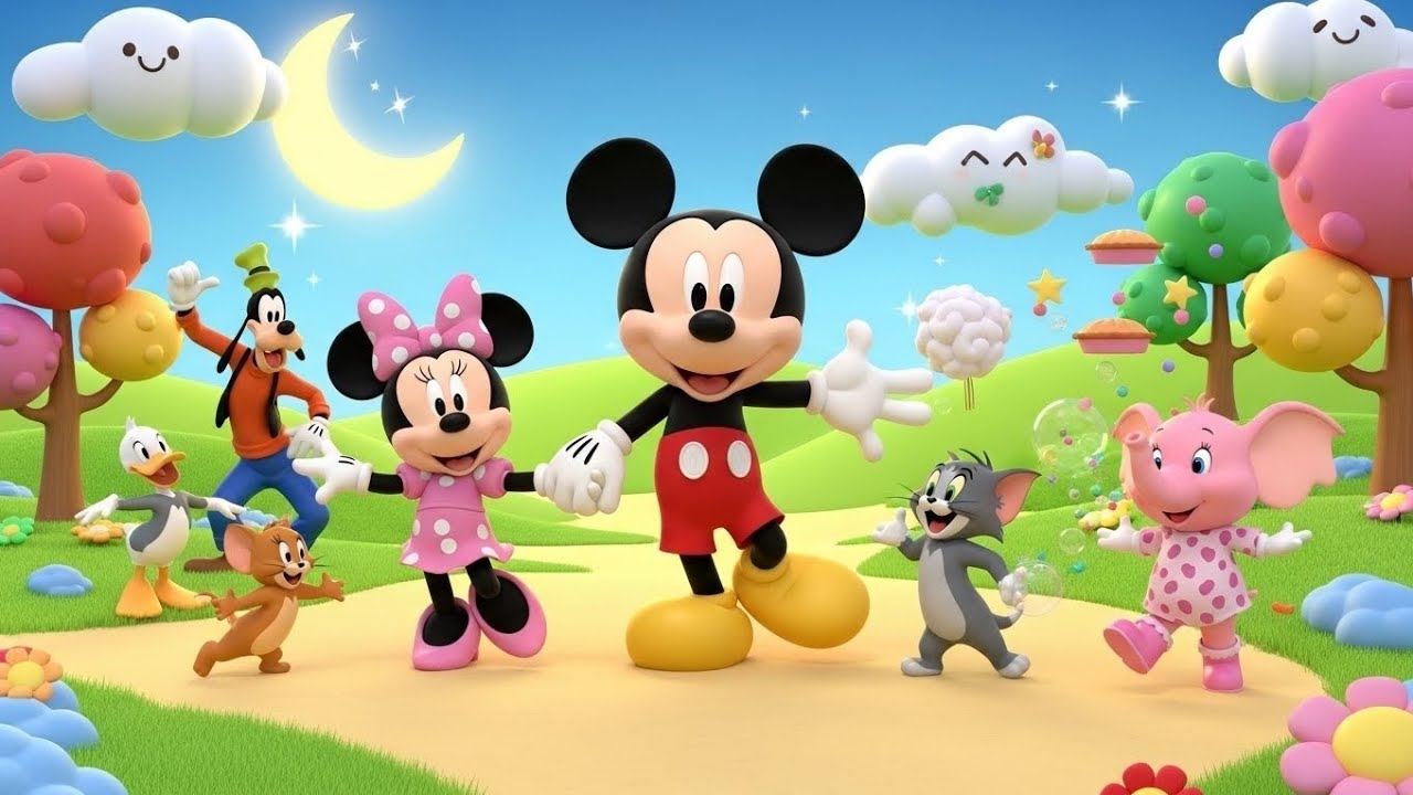 Mickey & Minnie’s Funny Car Drive and Bike Ride Adventure 🚗🚲😂