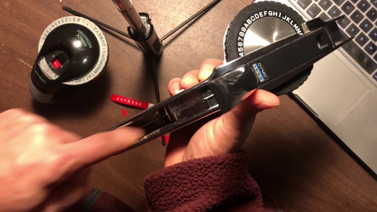 Dymo Comparison Organizer Xpress vs. The Dymo 1550.