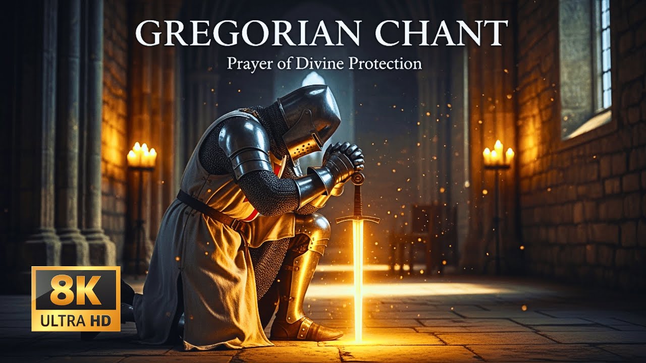 Gregorian Chant for Holy Courage ⛨ Templar Hymn of Strength | Faith, Devotion, and Sacred Love