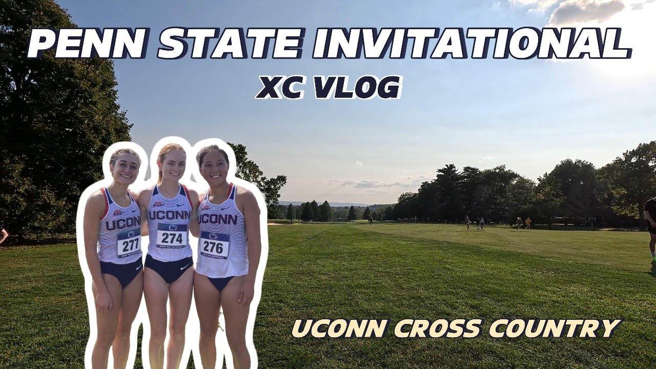 Travel to Penn State with UCONN XC | Spiked Shoe Invitational VLOG