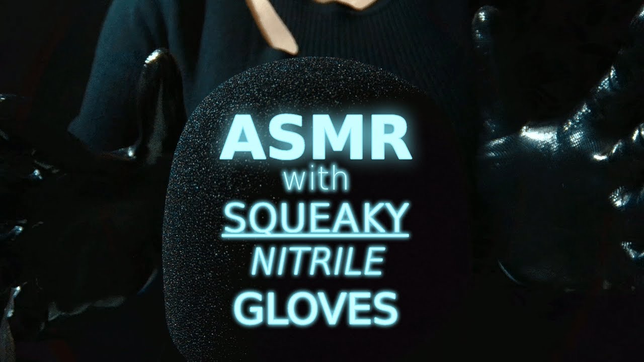 Gloves ASMR | Rubbery Squeaky Nitrile Coated Gloves Sounds | Lots of Unpredictable Squeaky Triggers