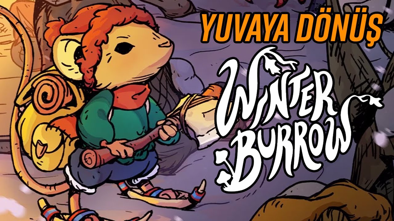 MİNİK FAREYLE KIŞIN ORTASINDA HAYATTA KALMAK🐭❄️ Winter Burrow
