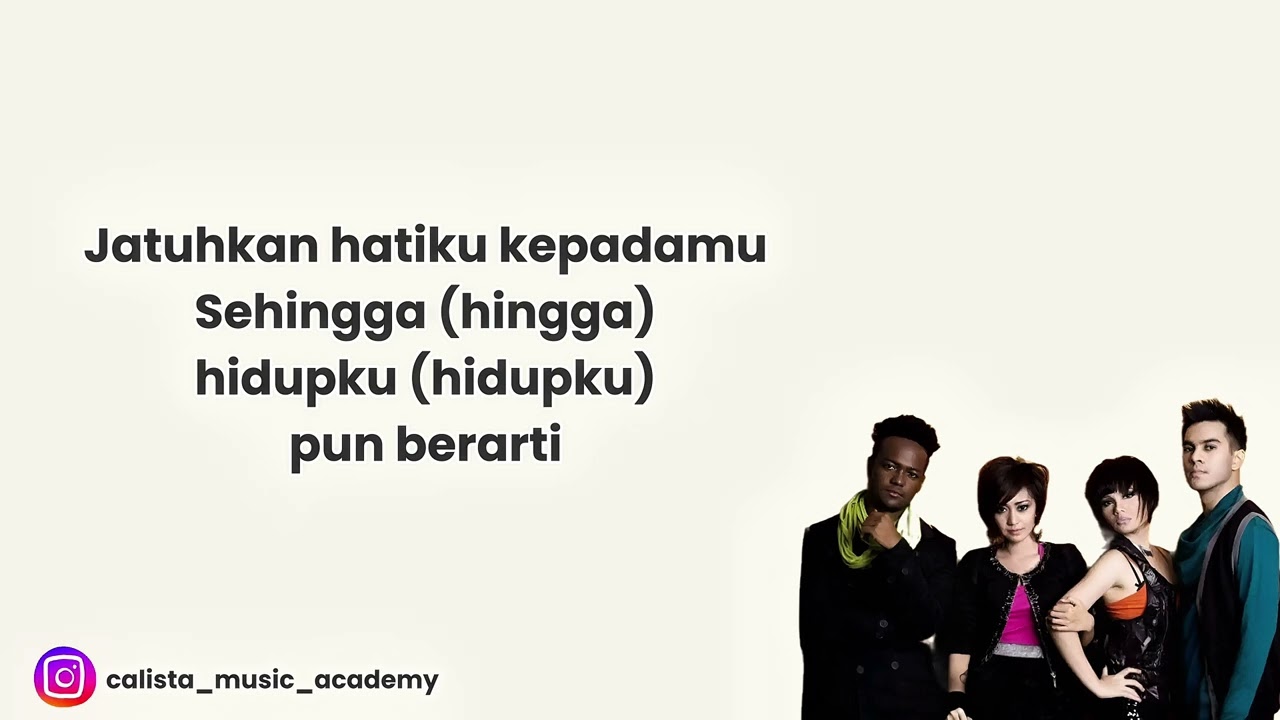 Cinta Tak Mungkin Berhenti - Tangga KARAOKE LYRIC OFFICIAL