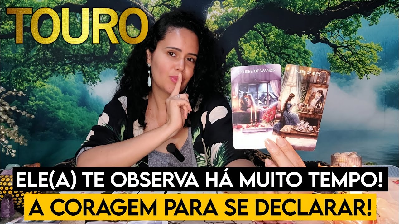 🌳TOURO ♉ | ALGUÉM TE OBSERVA E VAI CRIAR CORAGEM DE CHEGAR! 👁️💘 VOU REVELAR A INICIAL DO NOME!✨ 
