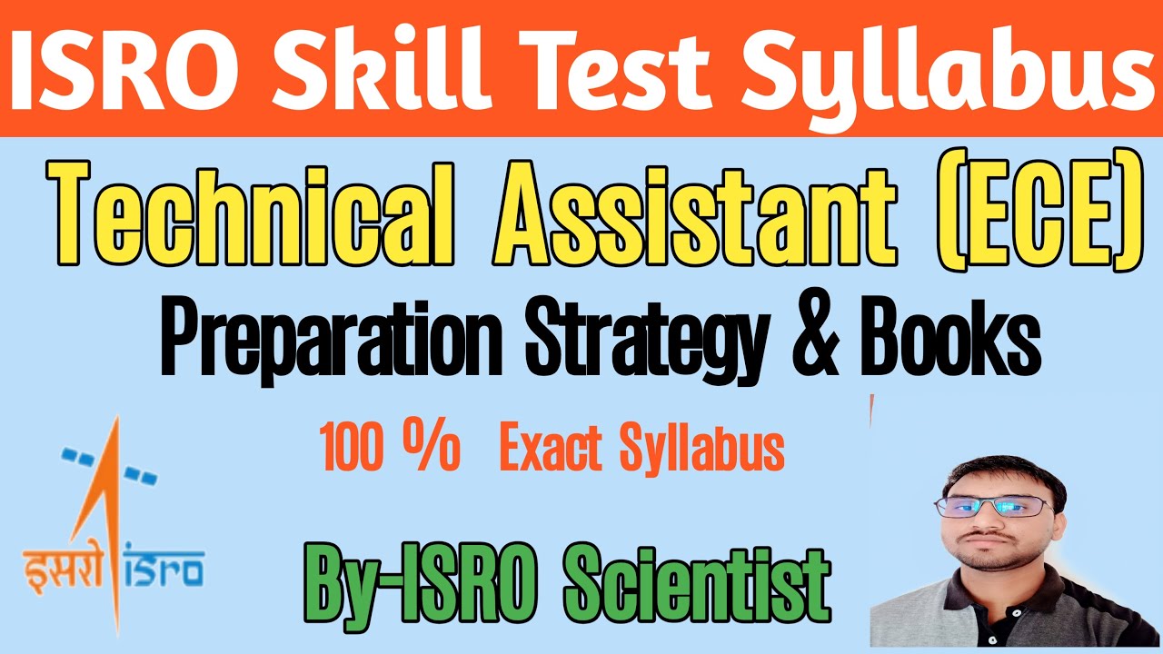 isro skill test for technical assistant electronics | isro technical assistant electronics| Syllabus