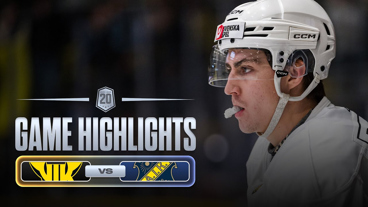 V&auml;ster&aring;s vs. AIK | Highlights 17/10