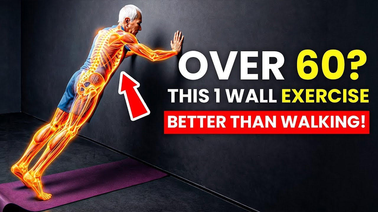 Over 60? THIS 1 Wall Exercise Is BETTER Than WALKING — Surgeon Approved! | Senior Health Tips