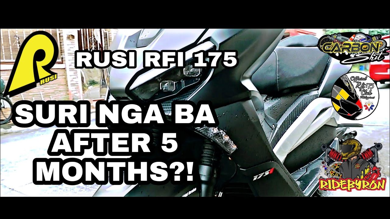 RUSI RFI 175 REVIEW AFTER 5 MONTHS! | UPGRADE DETAILS | MOST COMMON ISSUES!!