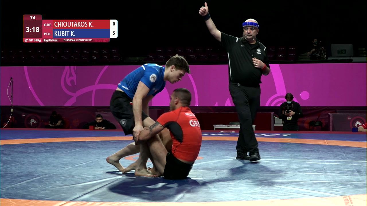 1/8 Men's GP No-Gi - 84 kg: K. CHIOUTAKOS (GRE) v. K. KUBIT (POL)