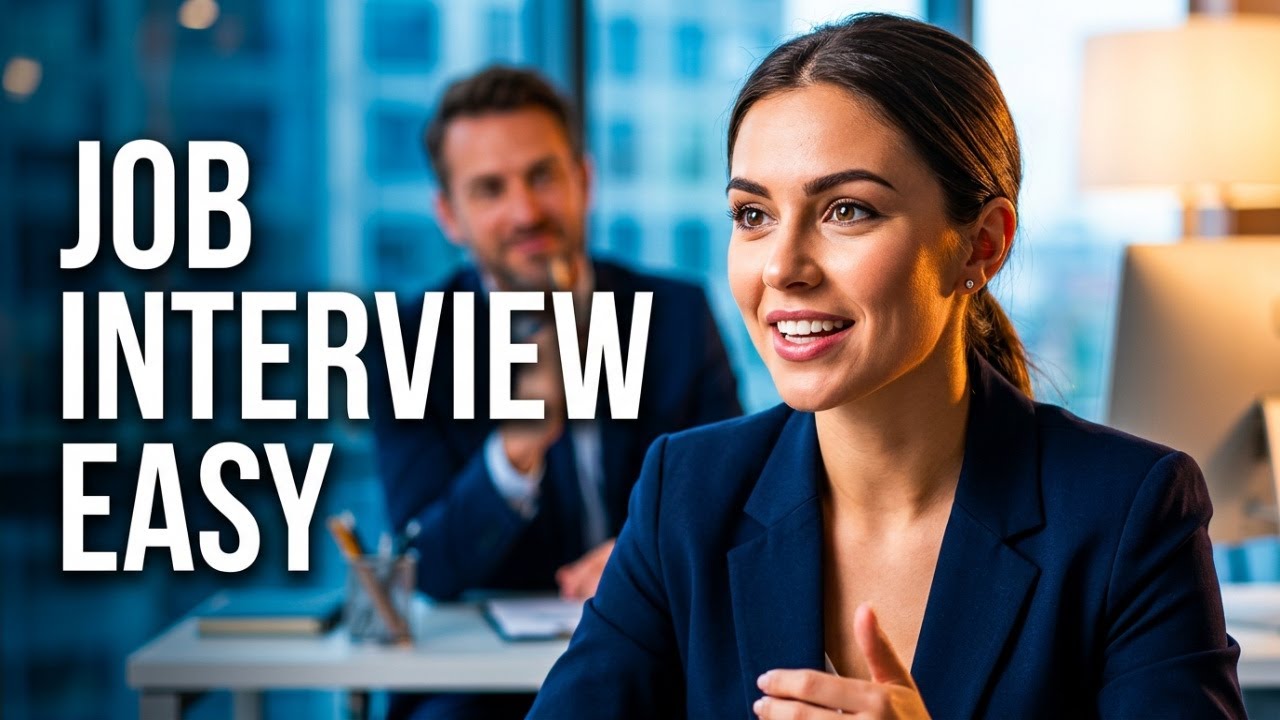Job Interview Conversation | Easy To Understand | English Shadowing Practice