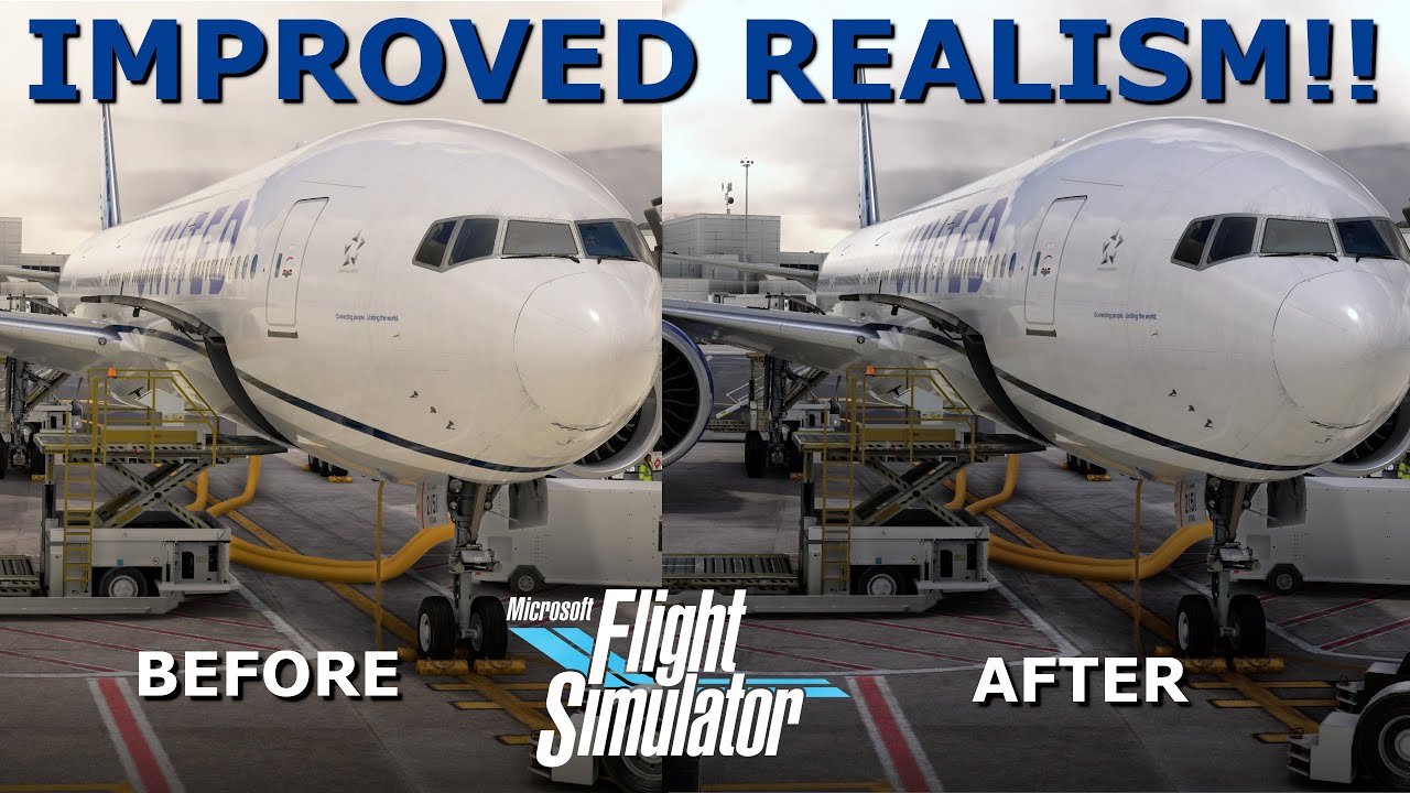 How to make Microsoft Flight Simulator 2020/2024 look EXTREMELY REALISTIC?