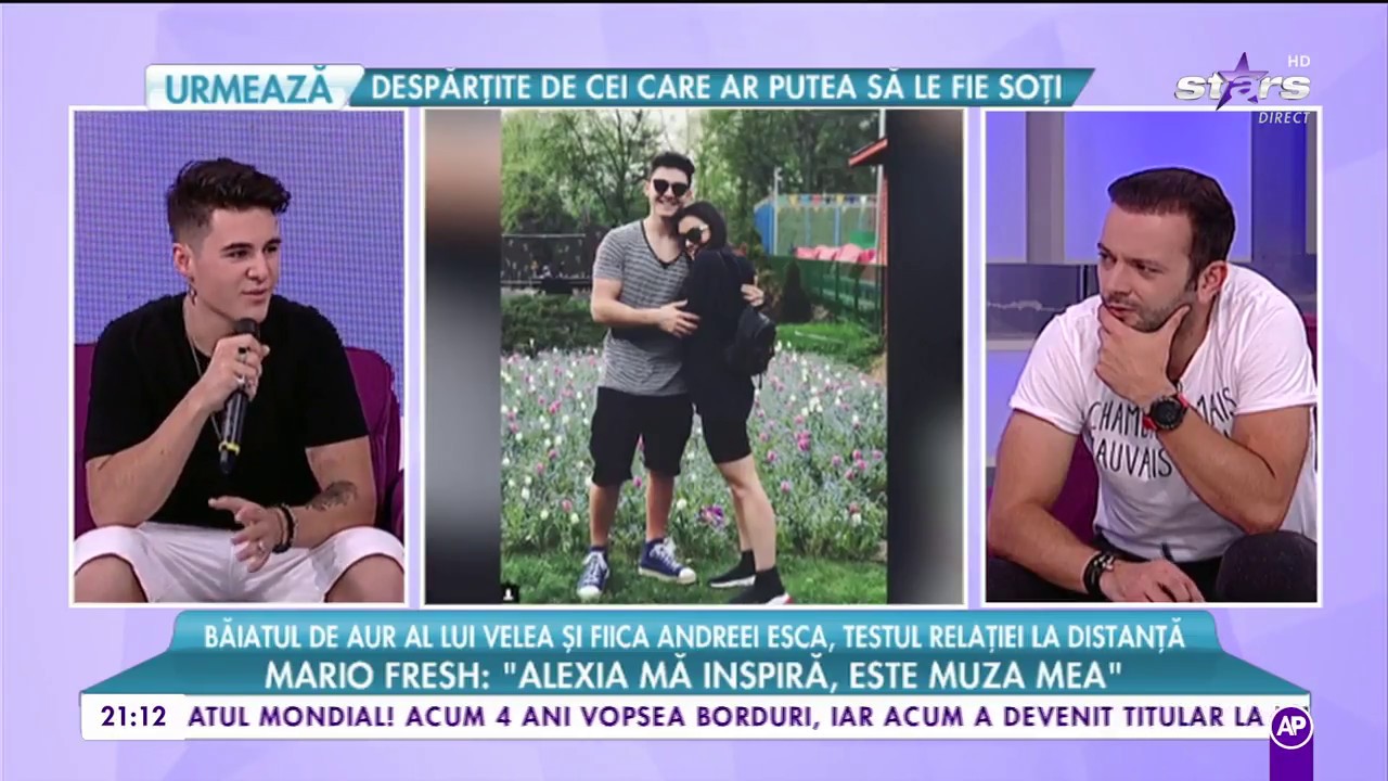 Mario Fresh, supus testului relației la distanță împreună cu Alexia Eram