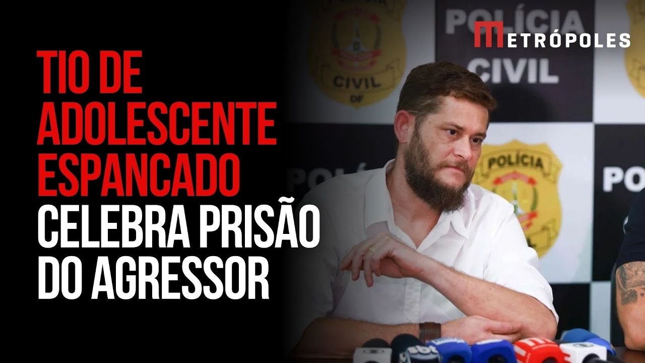 Tio de adolescente agredido por ex-piloto celebra pris&atilde;o