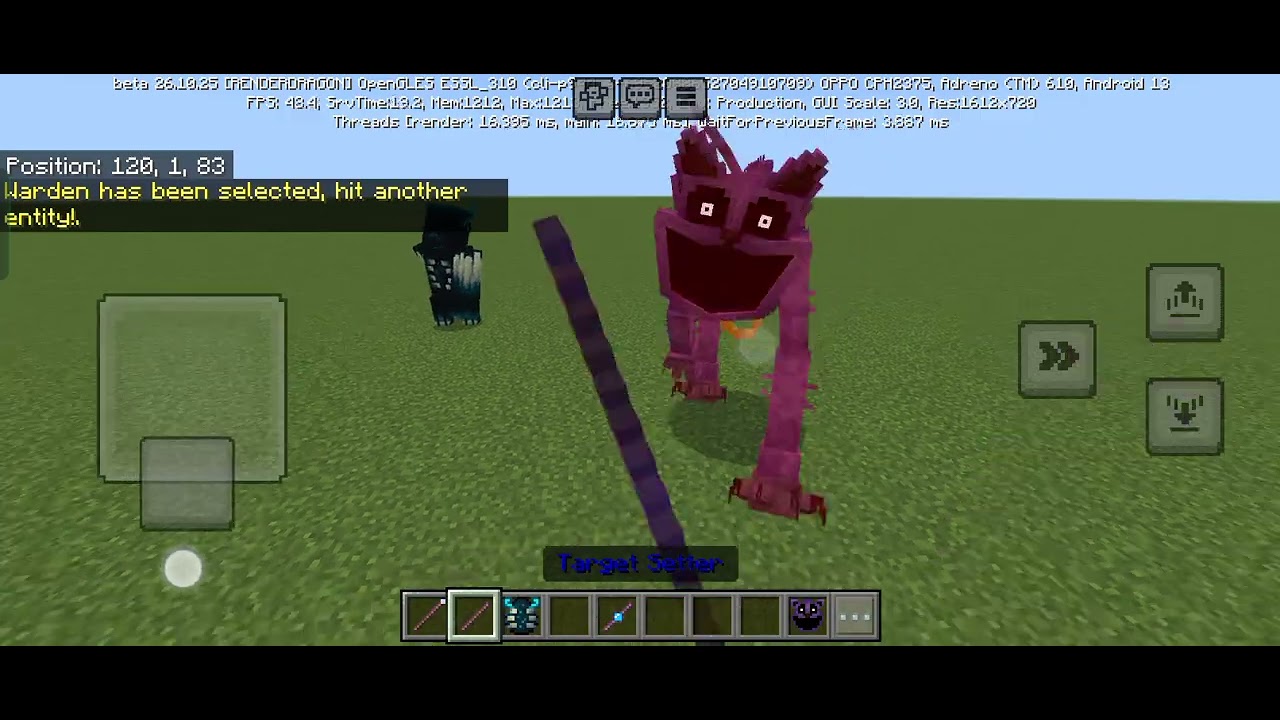Warden vs Poppy Playtime Chapter 5 In Minecraft Bedrock MobBattles
