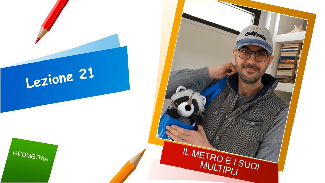 GEOMETRIA - Lezione 21 - Il metro e i suoi multipli