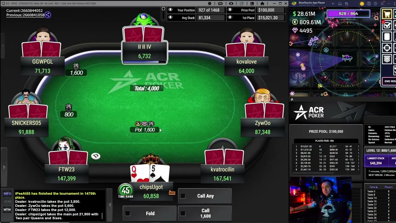 $100,000 Guaranteed POKER SUNDAY! Giveaway for every 10 followers on Twitch!