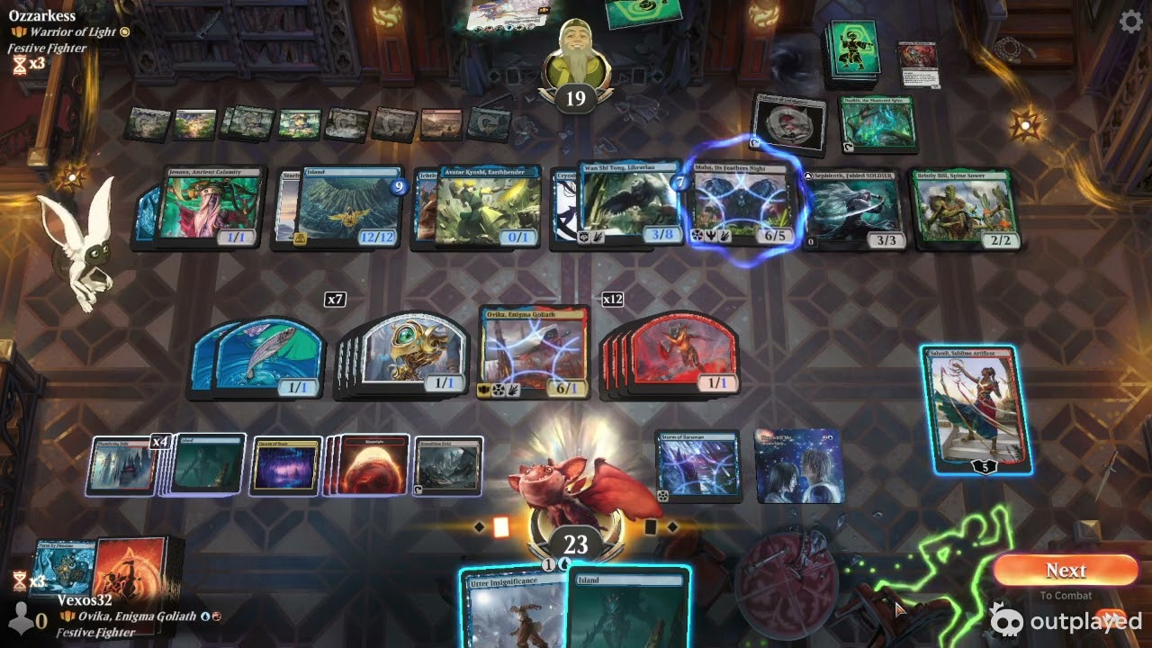 MTG Arena - Brawl ( Ovika, Enigma Goliath )