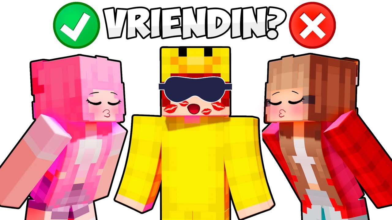 RAAD de VRIENDIN In Minecraft!