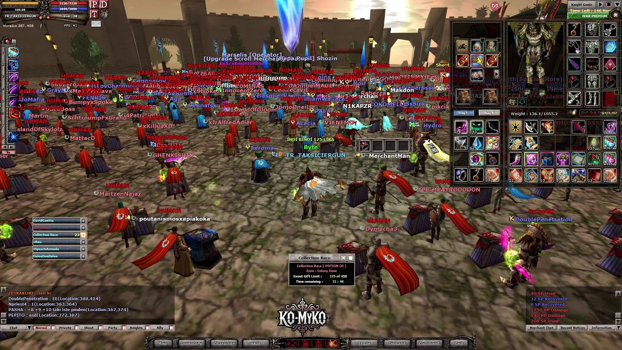 ⚔️ 👑 #KO-MYKO #SPONSORYAYINCI🔥 SteezoISBACK🔥 #knightonline #farm #pk  #pvpserver# 👑⚔️