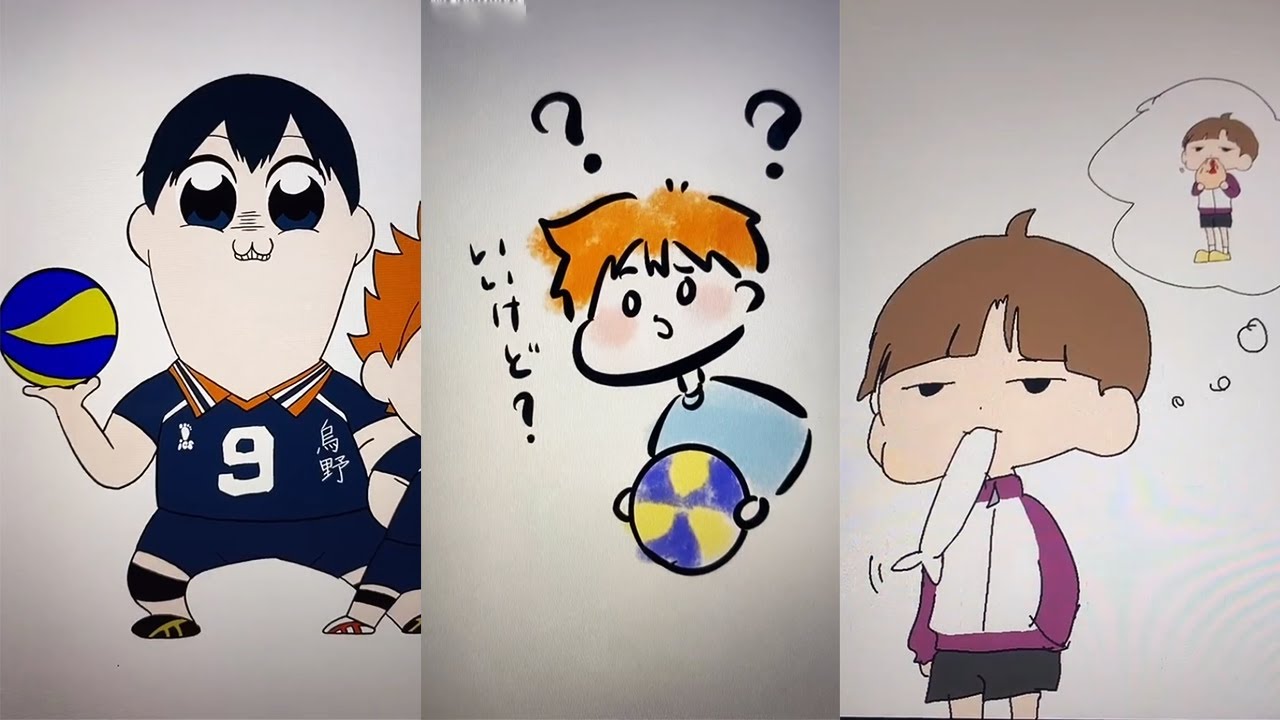 ハイキューイラスト haikyuu painting#11
