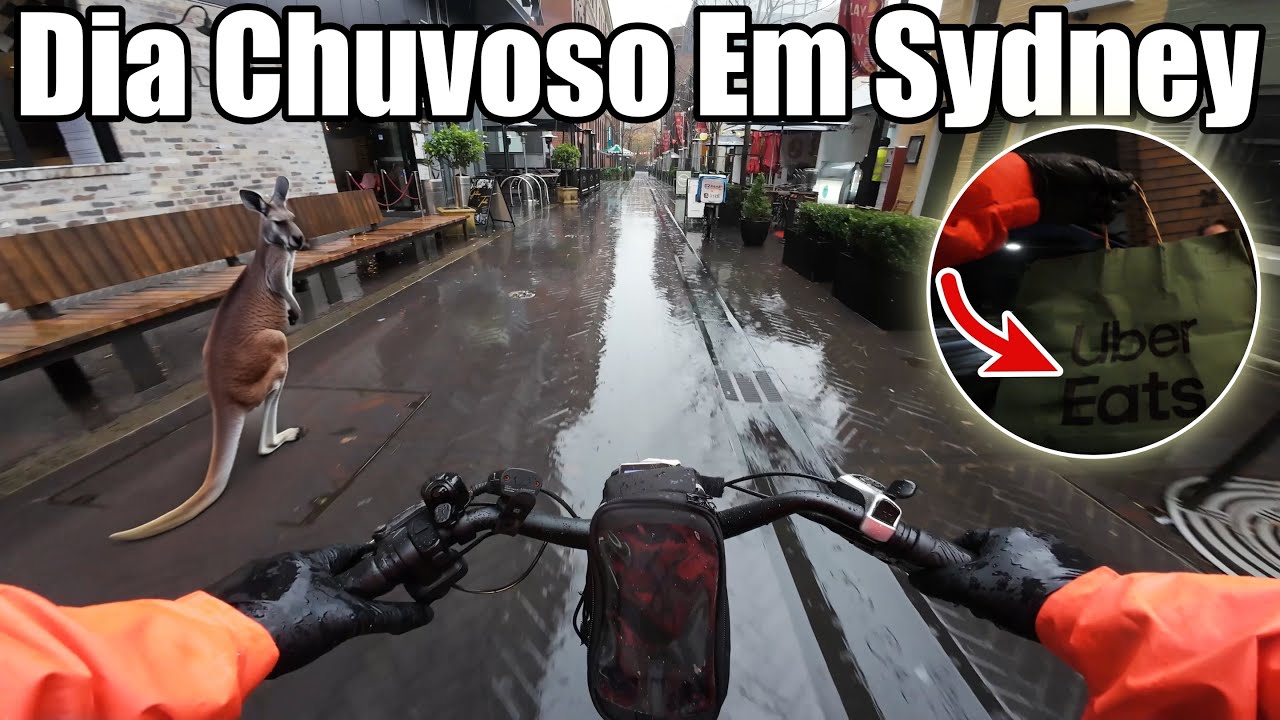 Molhado, Mas Não Parado: A Épica Saga das Entregas na Minha Bicicleta Elétrica!