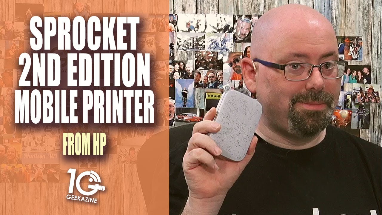 HP Sprocket 2nd Edition Mobile Printer Improves Print Quality, AR