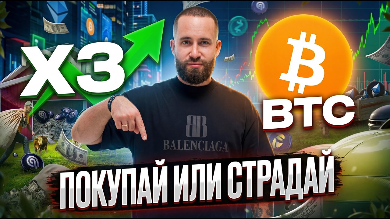 НАЧНИ ОТКУПАТЬ БИТКОИН УЖЕ СЕЙЧАС. ДНО $55k?