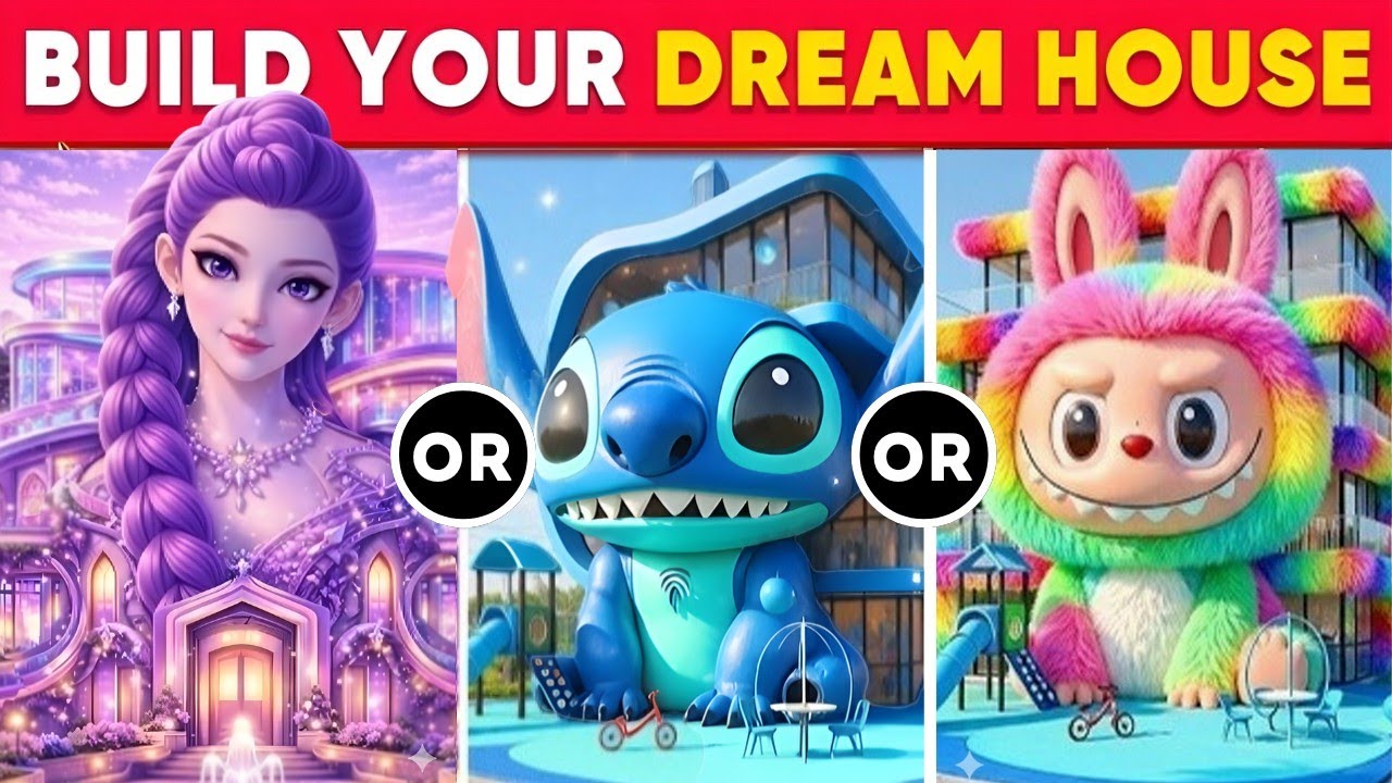 🏡✨💎 Welcome to Build Your SUPER Luxury 2026 Dream House – Would You Rather Challenge | Castle Quiz