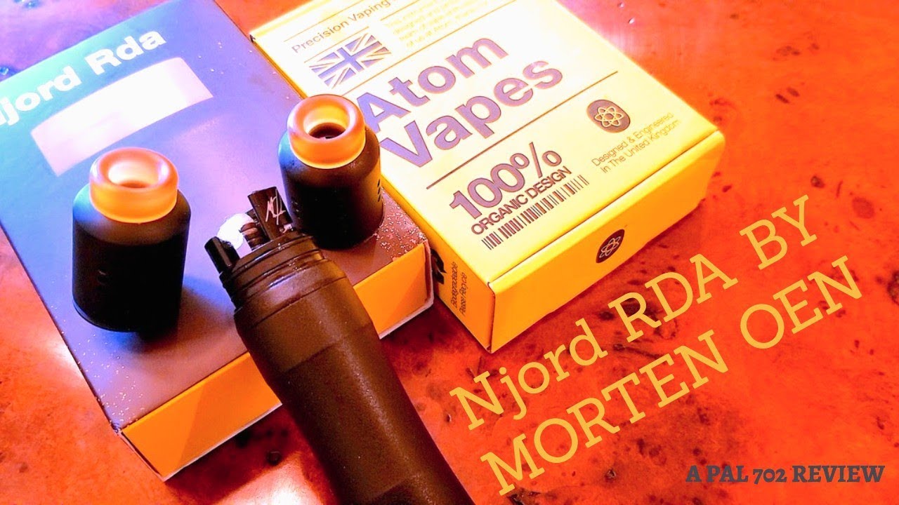 Njord RDA by Morten Oen & ATOM VAPES~ SO MUCH HYPE & SOME HATE/ LET ME BREAK IT DOWN FOR YOU :)