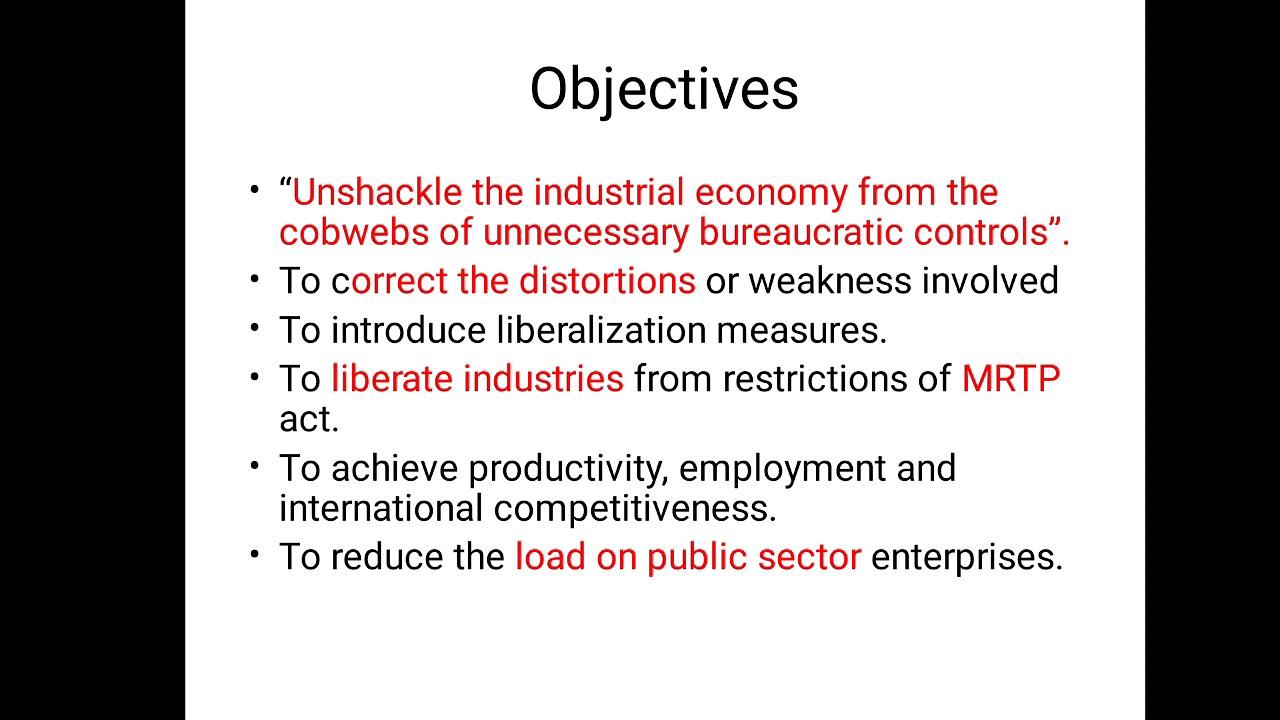 Features of industrial policy 1991