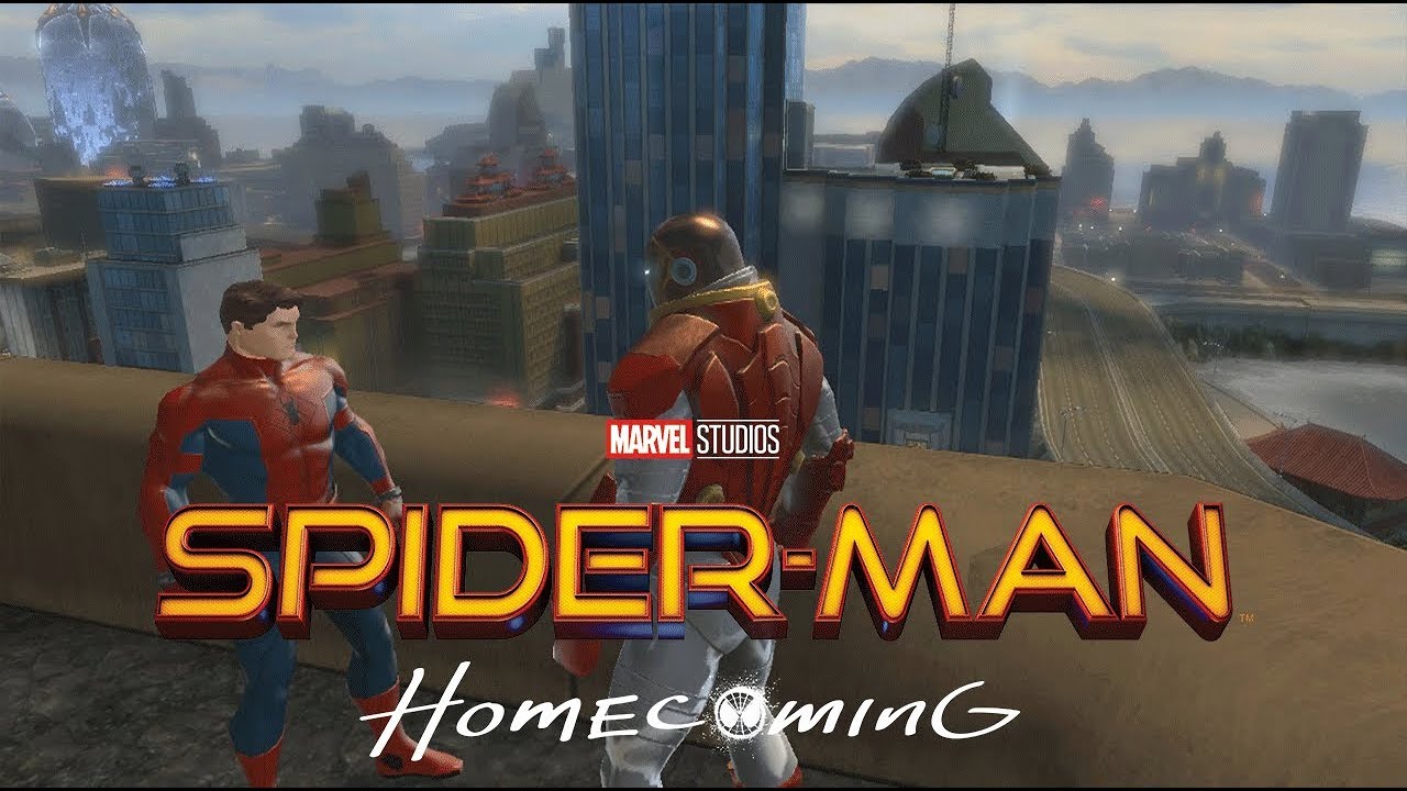 [DCUO] :  Spider-Man Homecoming - Tony Takes Peters Suit Scene