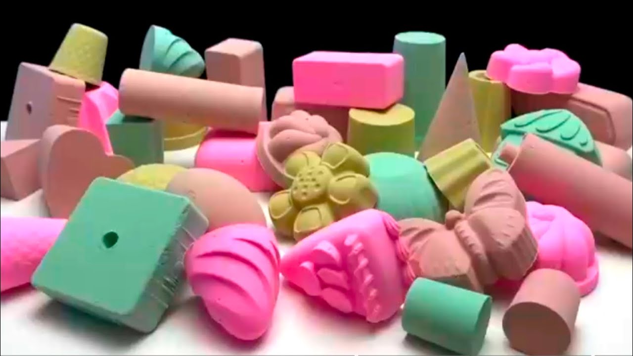 ASMR colour full baking soda |