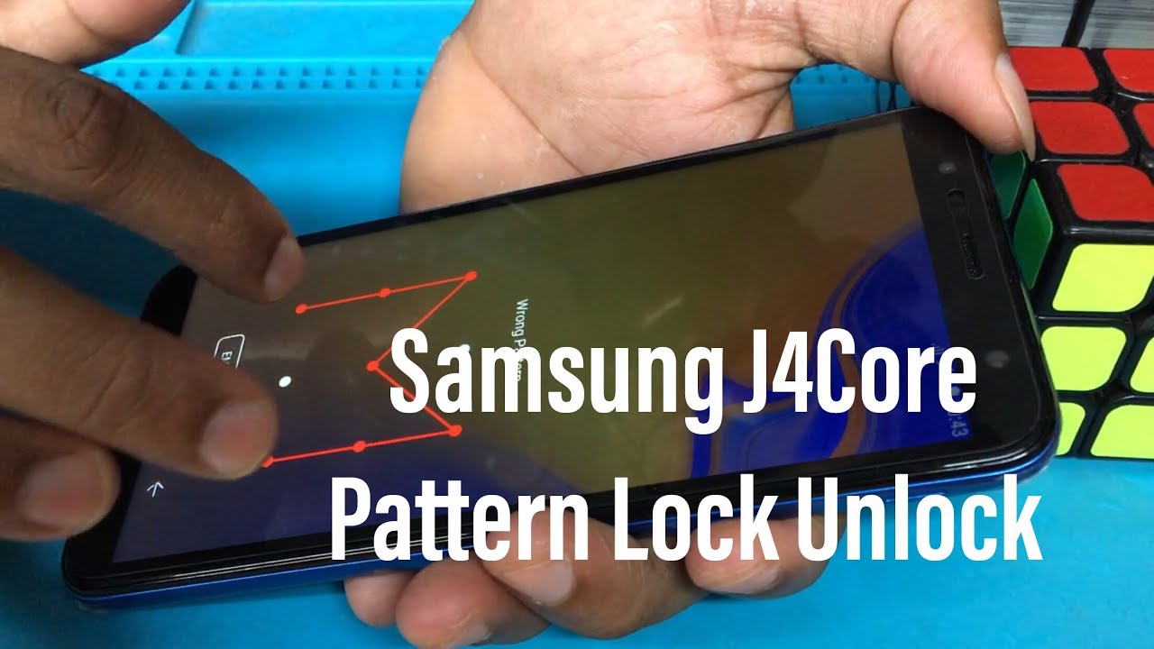 Samsung J4 Core Pattern Lock unlock,SM-J410F Pattern Lock Unlock and reset | GSMAN ASHIQUE |
