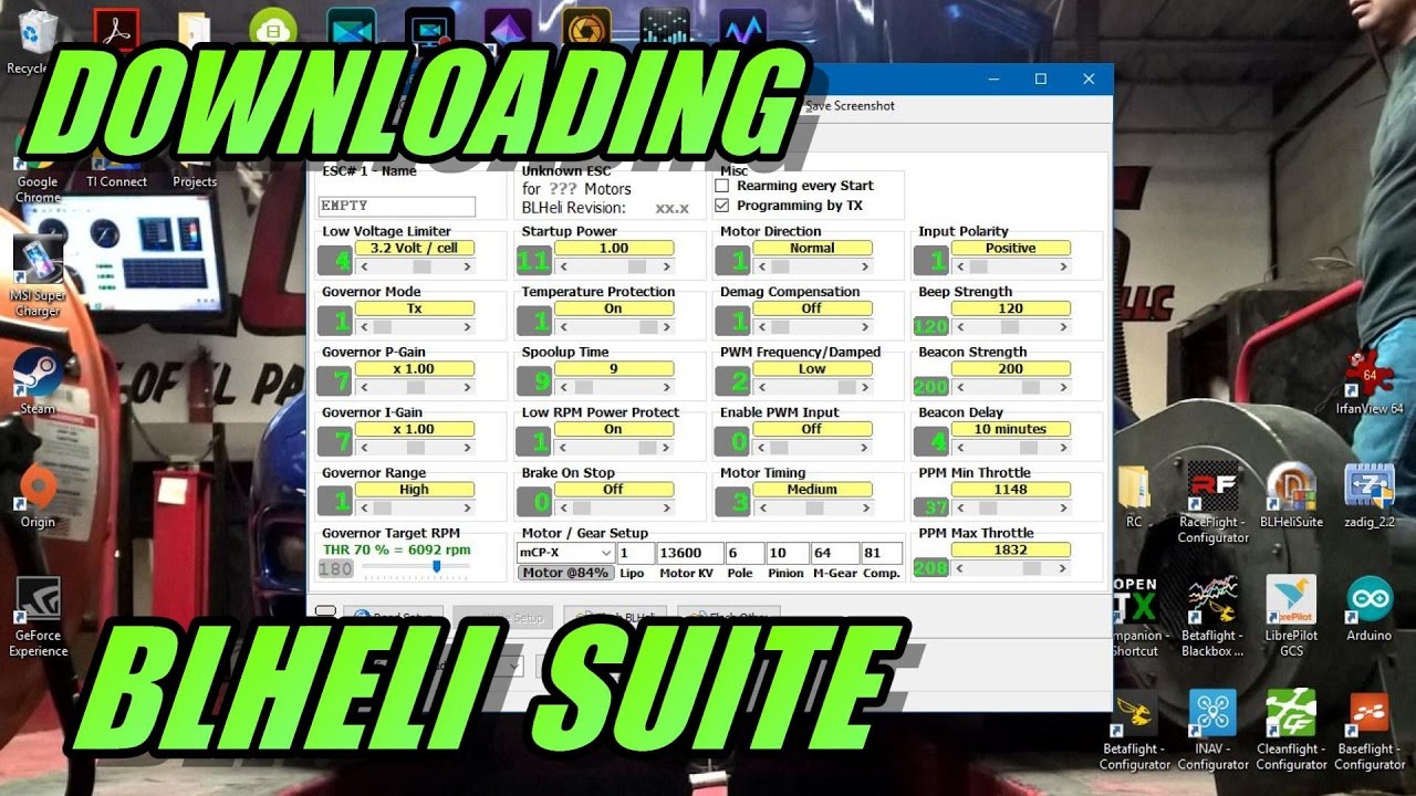 Download & Install BLHeli Suite