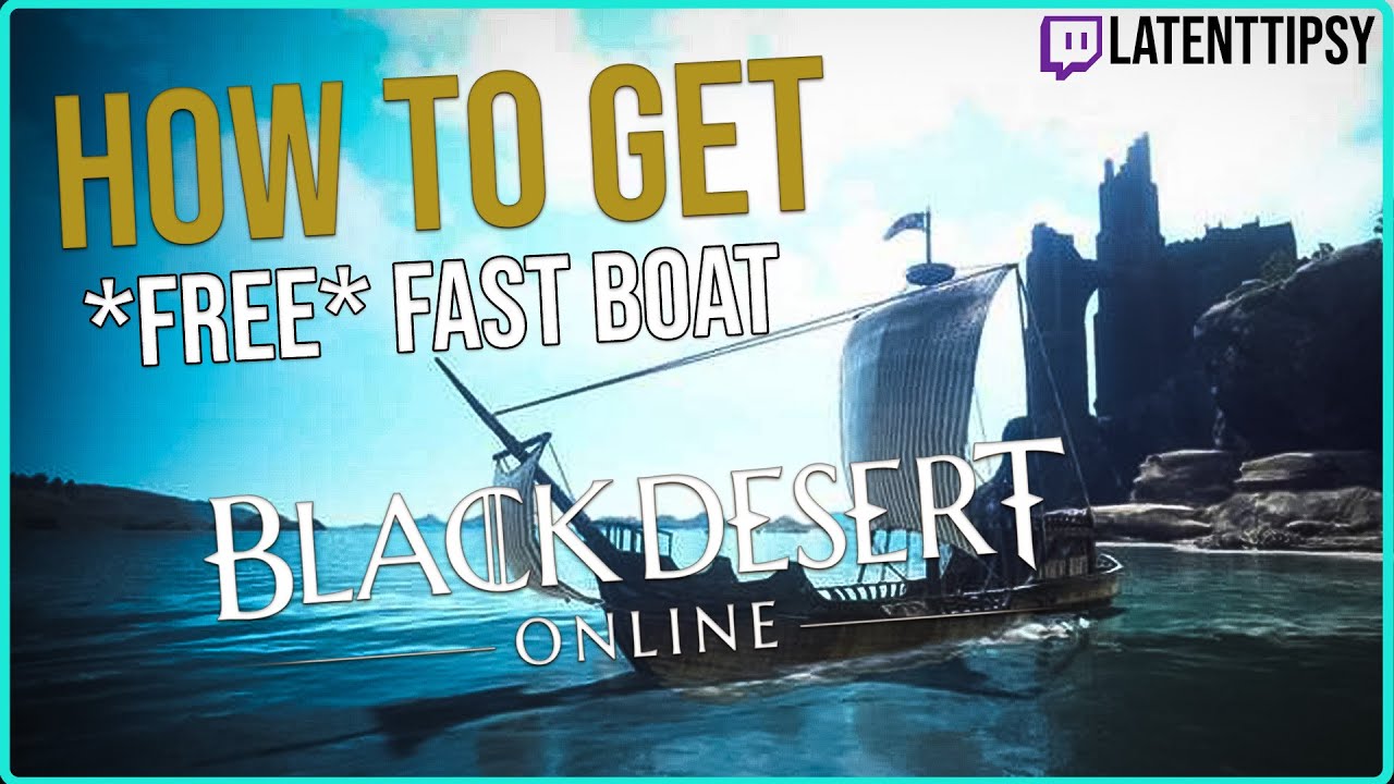 Black Desert Online | How To Get A Boat for Beginners | 2023 - The Easy Way