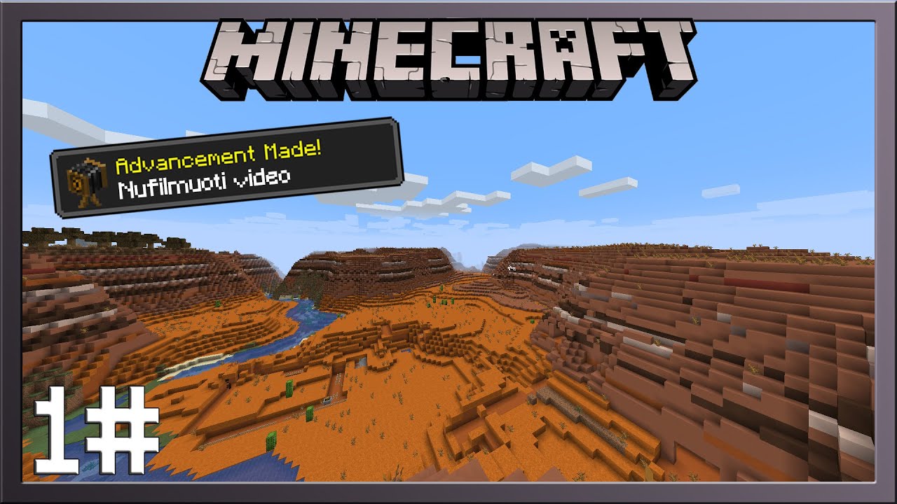 IŠŠŪKIS PRIIMTAS! | Minecraft Advancements iššūkis 1#