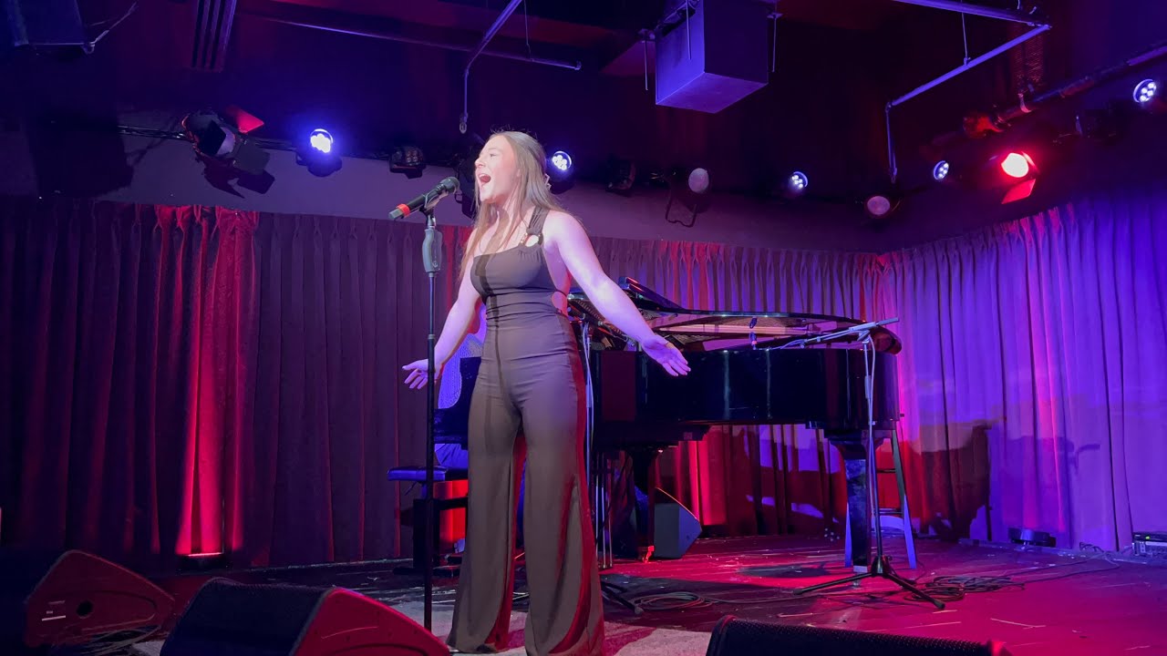 Maya Scarlett Gasper sings ‘Right Hand Man’ at The GreenRoom42 in NYC.