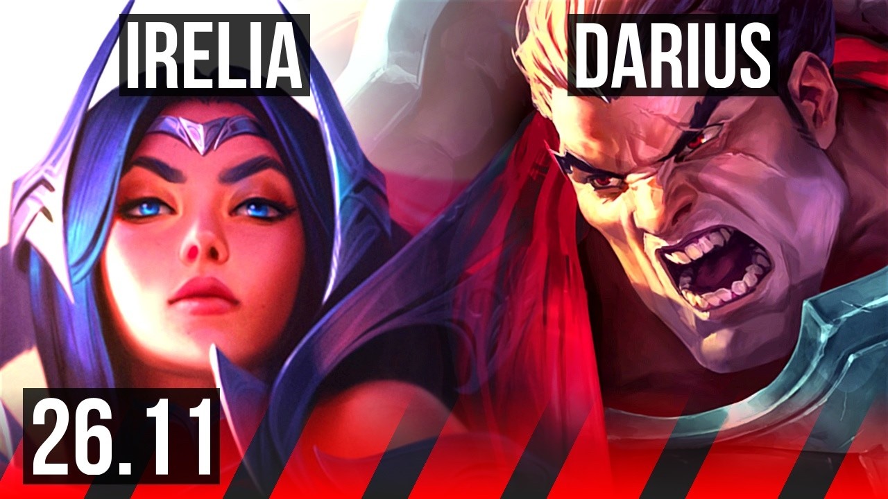 IRELIA vs DARIUS (TOP) | KR Master | 26.11
