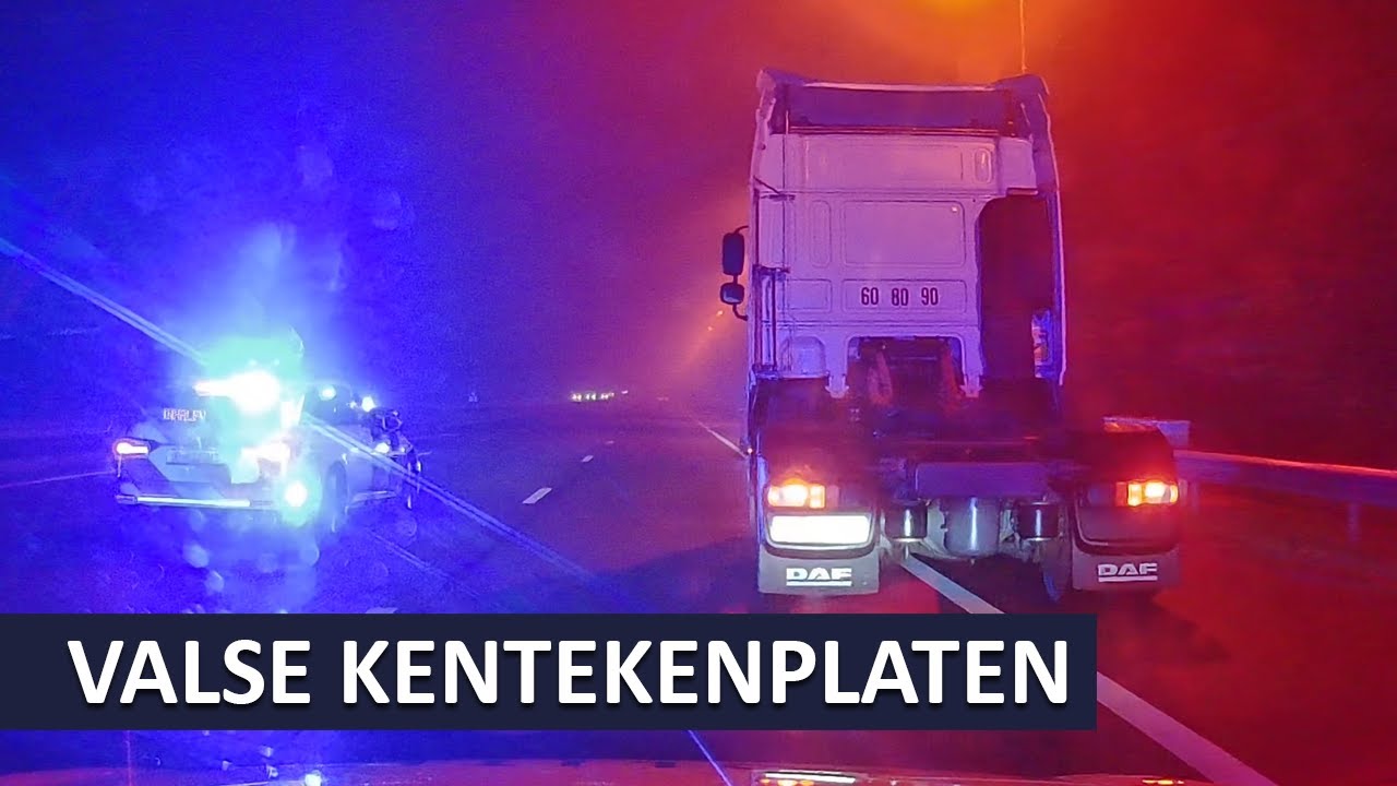Politie | Valse kentekenplaten | Spookvoertuig | Inbrekers | Trekker