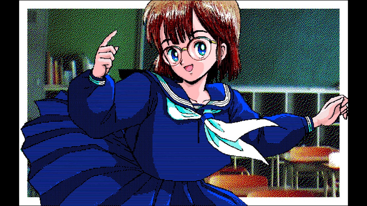PC-98 電脳学園 4K解像度