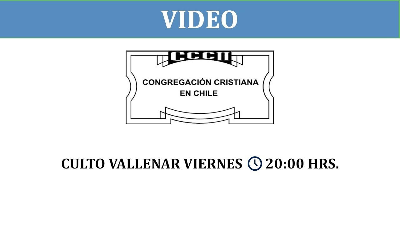 CONGREGACIÓN CRISTIANA EN CHILE CULTO  CONCEPCIÒN  10-01-2026  20:00 HRS.