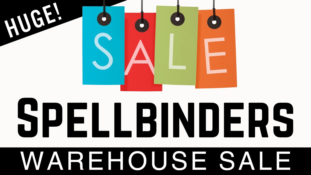 $1 Deals & More! HUGE FALL WAREHOUSE Steals & Deals at Spellbinders | #papercraft #cardmaking