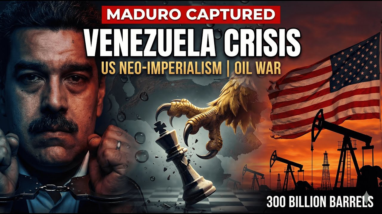 Venezuela Crisis 2025 | Maduro Captured | US Neo-Imperialism & Oil Politics | Complete Analysis